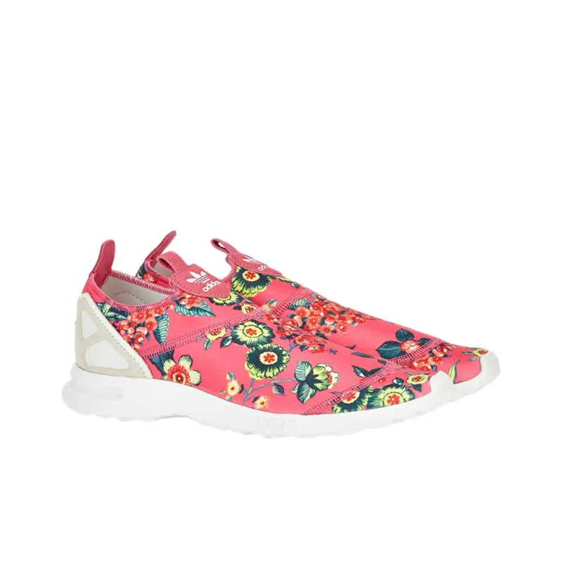 Adidas Originals Zx Flux Smooth Slip On 'Pink White' Women's-2