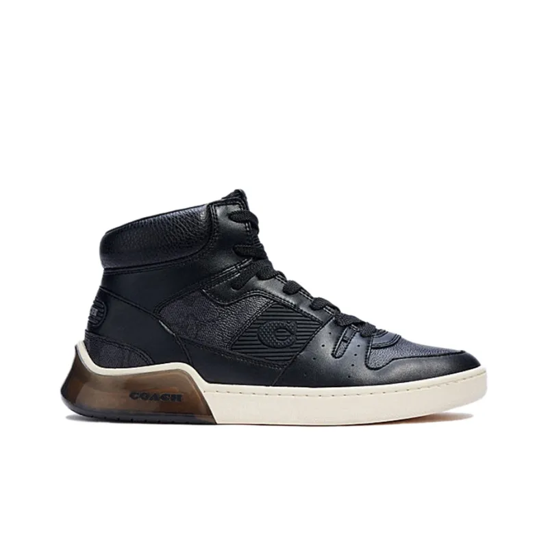 COACH CitySole Stylish Skateboarding Shoes Men's Black-1