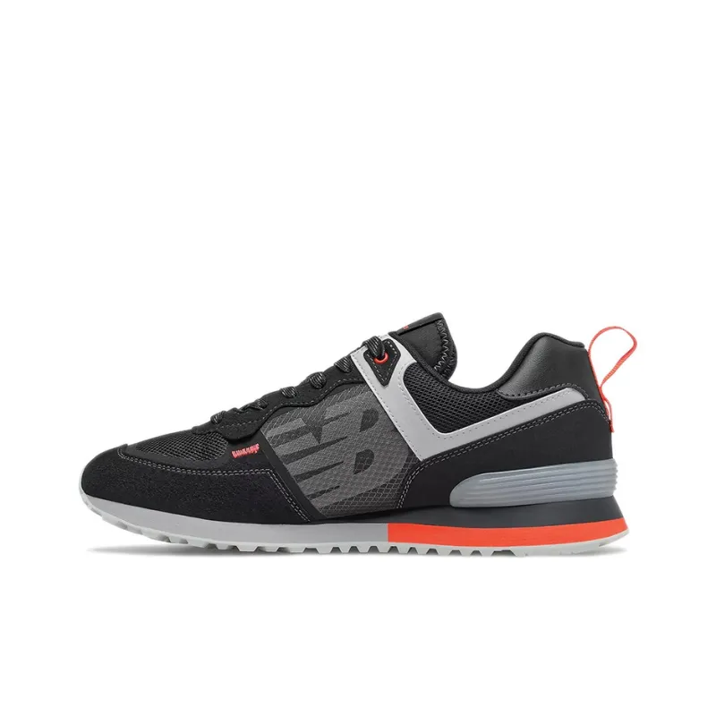 New Balance 574 Black Red Grey-0