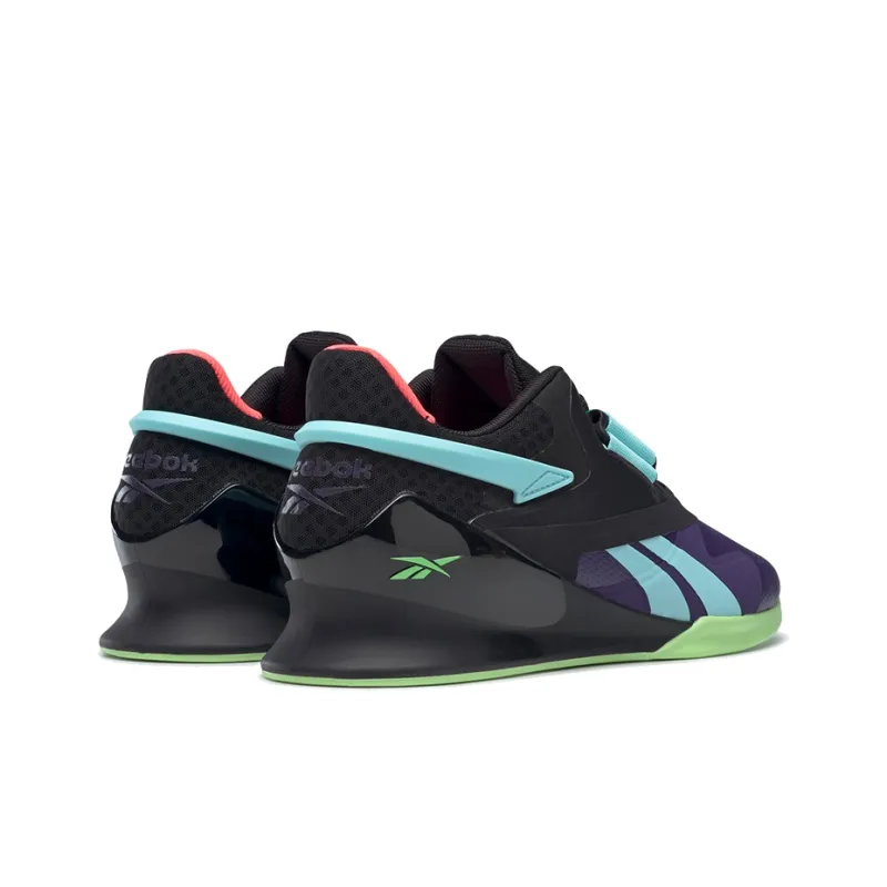 Reebok Legacy Lifter 2 Black Neon Mint-3