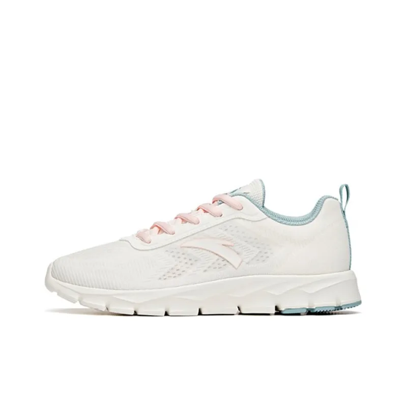 Anta Low Top Running Shoes Women's White Cyan-0