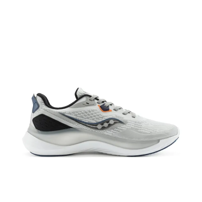 Saucony Phoenix Inferno 2 Cushioning Low Top Running Shoes Men's Gray Black-1