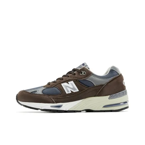 New Balance 991 Brown Navy Grey