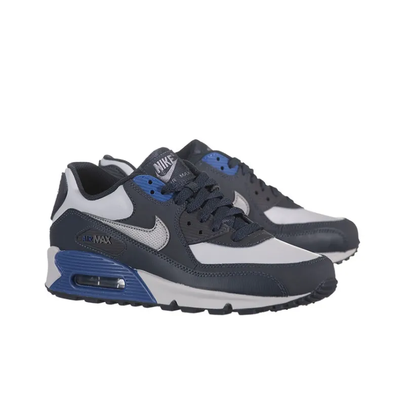 Nike Air Max 90 'Dark Obsidian Metallic Cool Grey' Gs-1