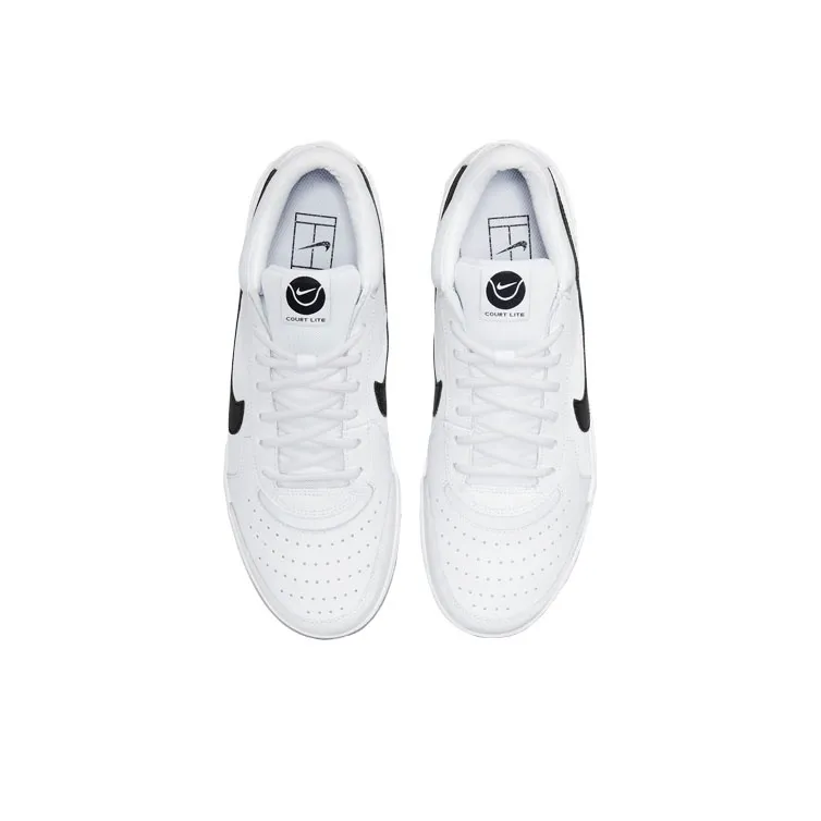 Nike Zoom Court Lite 3 White Black-3