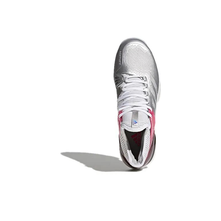 Adidas Adizero Ubersonic 2 Tennis Shoes Silver-4