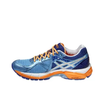 Asics GT-2000 3 Durable Breathable Low-Top Running Shoes Women's Blue Orange 2A-Width