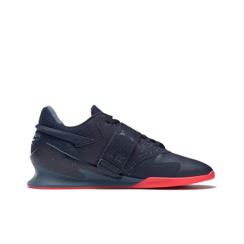 Reebok Legacy Lifter 2 'Vector Navy Neon Cherry'-1