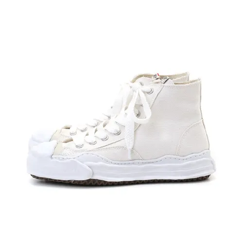 MIHARA YASUHIRO Maison MIHARA YASUHIRO Hank OG Sole Canvas Hi White