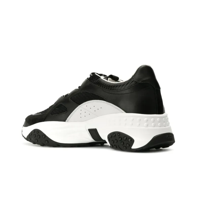 TOD'S Cushioning Anti Slip And Wear Resistant Low Top Running Shoes Men's Black-2