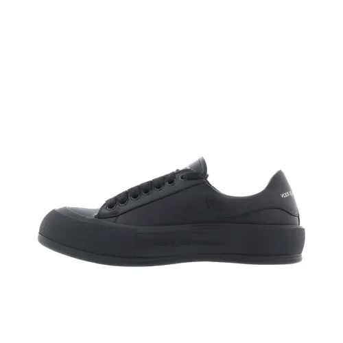 Alexander McQueen Deck Casual Shoes Men Low-Top Black