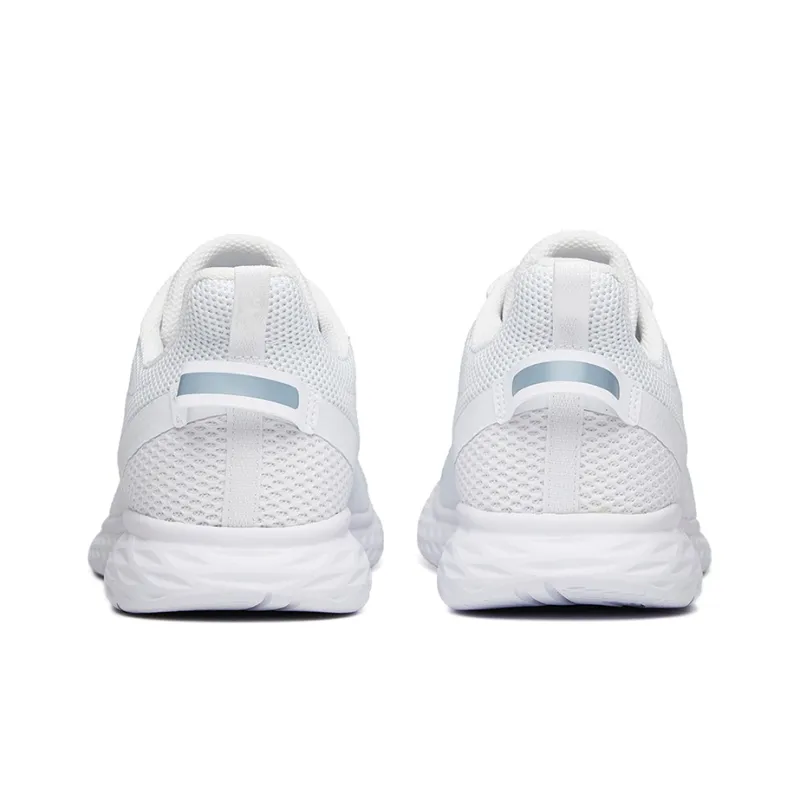 Anta Slip Resistant, Breathable, Coverage, Cushioning Low Top Running Shoes Men's White-3