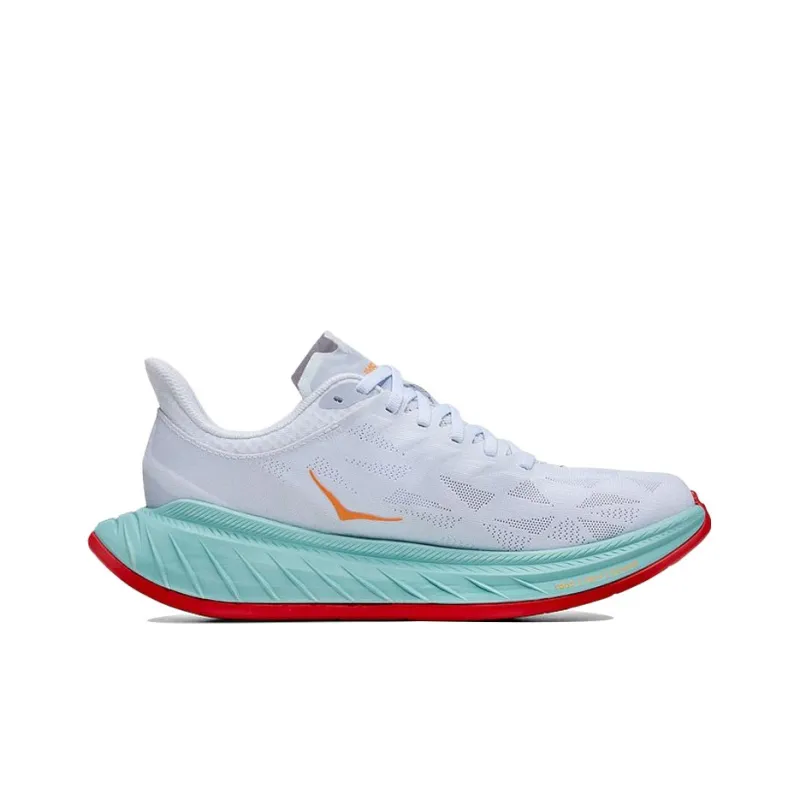 HOKA ONE ONE Carbon X 2 White Blazing Orange-1