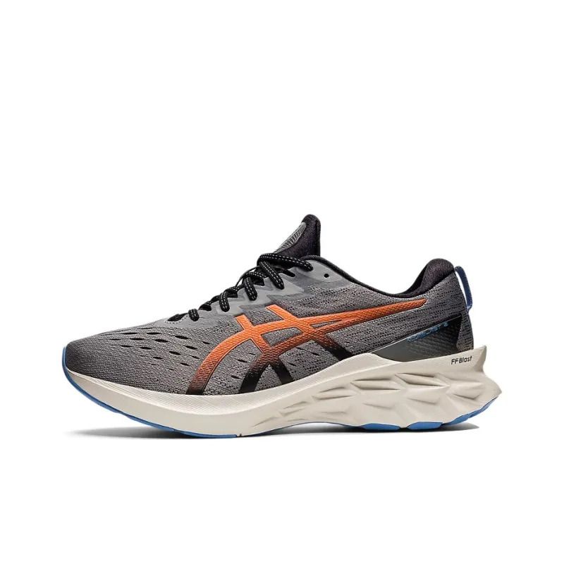 Asics Novablast 2 'Clay Grey Shocking Orange'-0