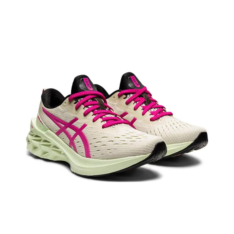 Asics Novablast 2 Birch Pink Rave Women's-2