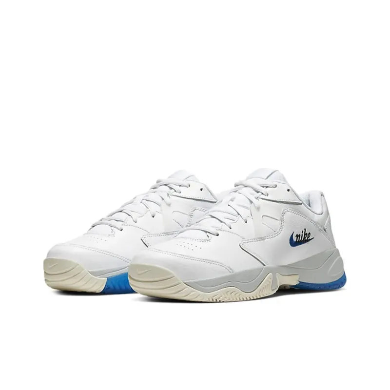 Nike Court Lite 2 Premium 'White Blue'-2