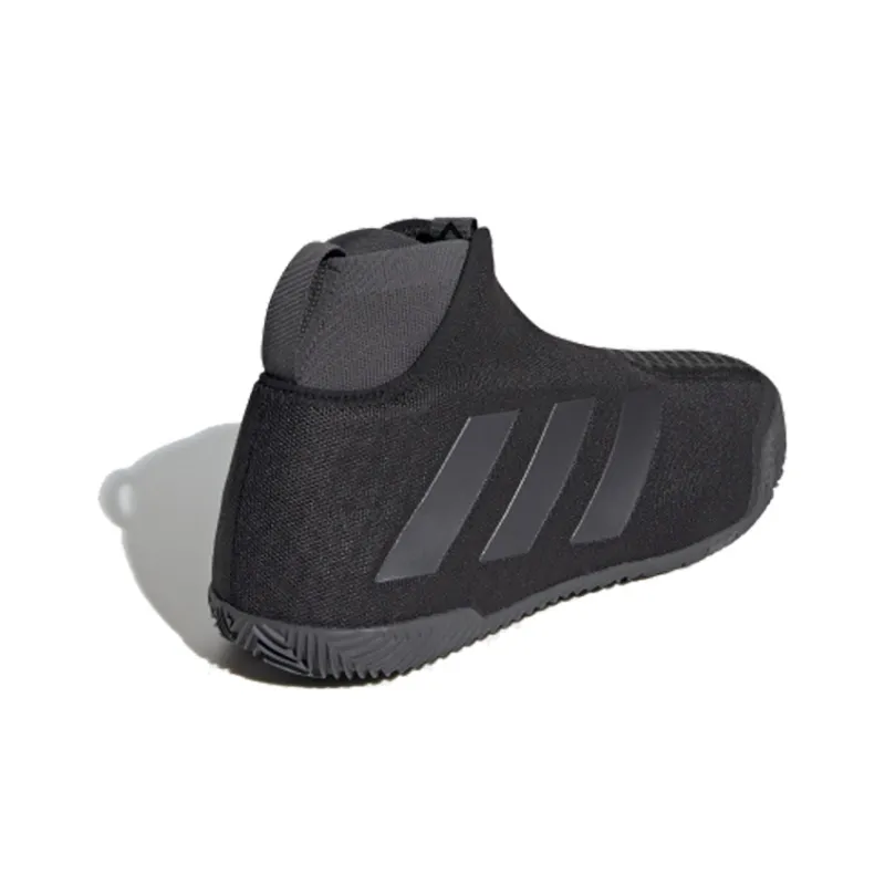 Adidas Stycon Laceless Clay Court Core Black Night Metallic-2