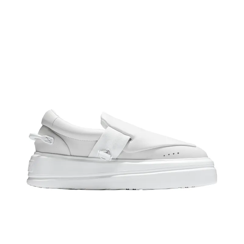 NORVINCY Stylish Skateboarding Shoes Unisex White-2