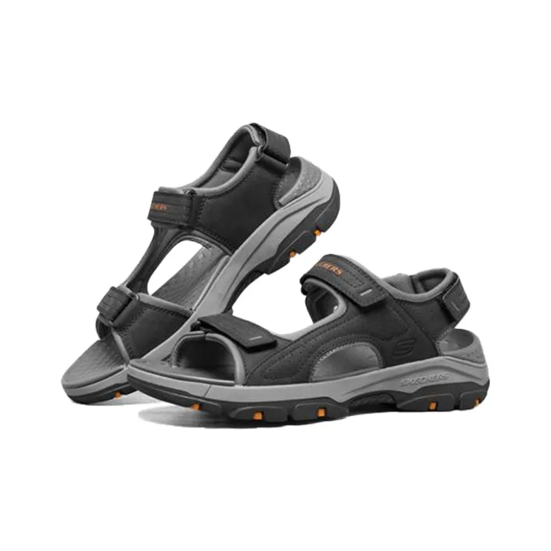 Skechers Tresmen Casual Black Sandals-2