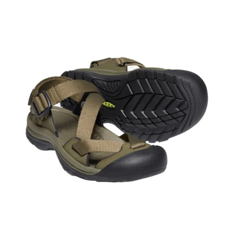 KEEN Zerraport 2 Quick Dry River Trekking Shoes Men's Army Green-3