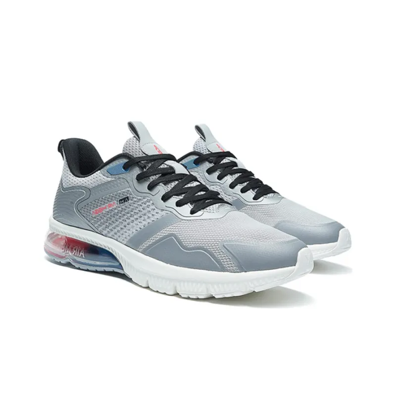 XTEP Running Shoes Men Low Top Gray-2