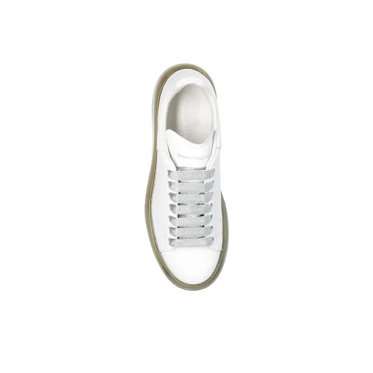 Alexander McQueen Oversized Gold Translucent Women's-4