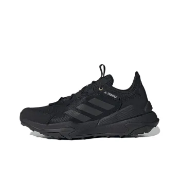 Adidas Terrex Hyperblue Anti-Slip Wear-Resistant Low-Top Trekking Shoes Men's Black