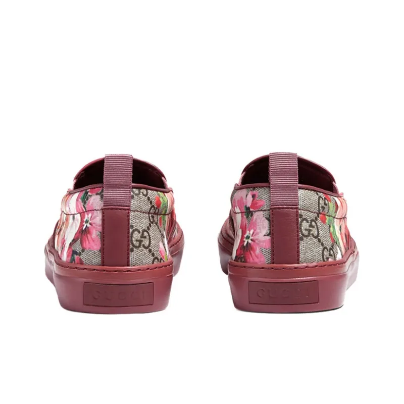 GUCCI Stylish Skateboarding Shoes Women's Red-2