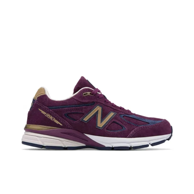 New Balance 990v4 Claret Women's-1