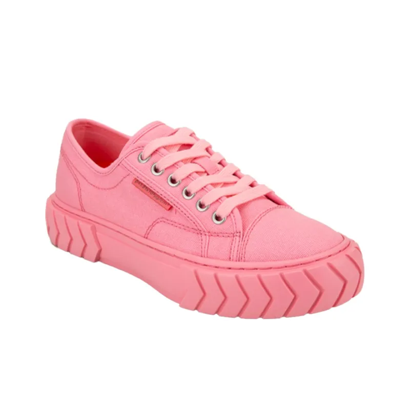 Both Canvas Shoes Women's Low Top Pink-1