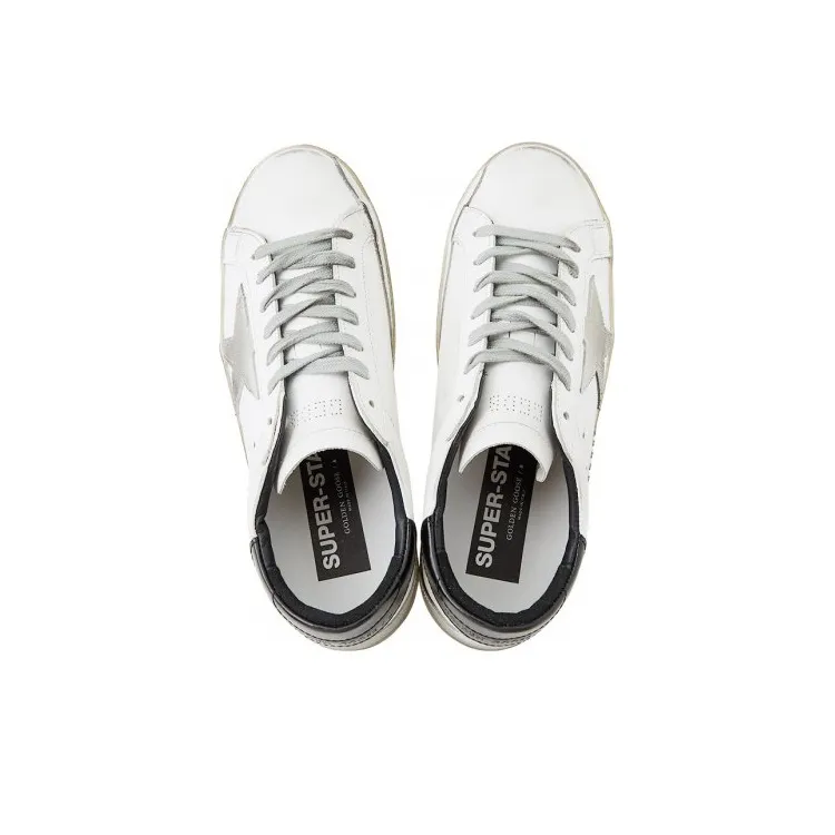 Golden Goose Super Star White Black-4