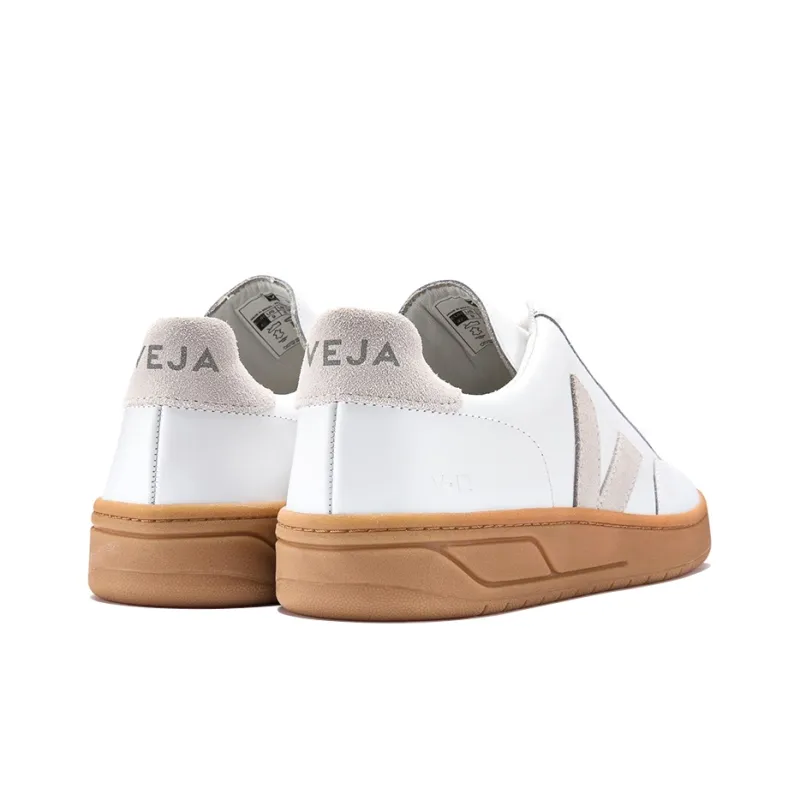 VEJA V 12 Leather 'White Natural Natural Sole'-3