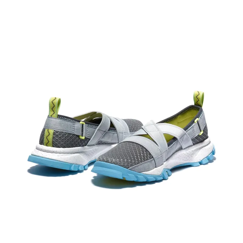Timberland Garrison Trail Low-Top Casual Shoes Women's Gray Blue-3