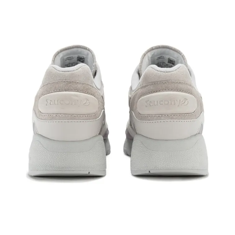 Saucony Shadow 6000X Cushioned Slip-Resistant Abrasion-Resistant Low-Top Running Shoes Unisex Light Gray Vintage Casual-3