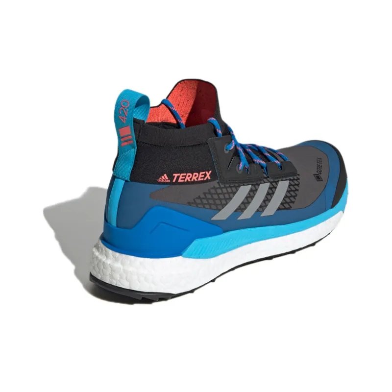 Adidas Terrex Free Hiker Gore Tex Blue Rush-3
