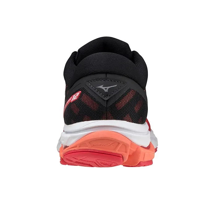 Mizuno Wave Ultima 12 Running Shoes Women's Low Top Red/Black-3