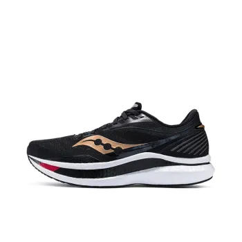 Saucony Endorphin Speed 1 Running Shoes Men Low Top Black Bright Gold