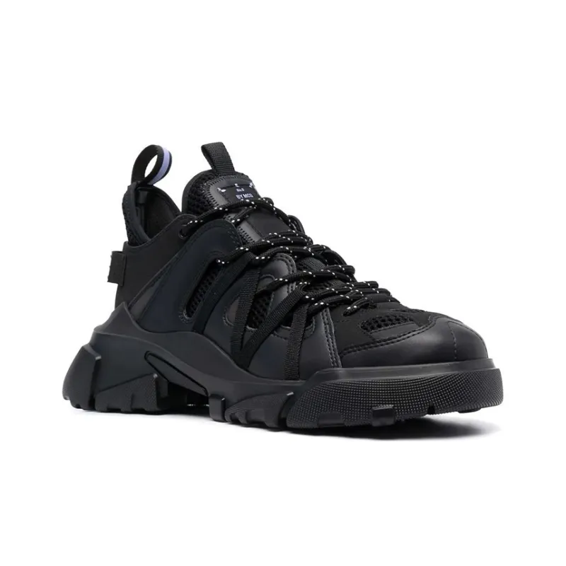 Alexander McQueen McQ Alexander McQueen Descender Lace Up Sneakers 'Core Black'-2
