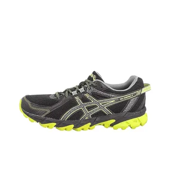 Asics Gel-Sonoma 2 Wear-Resistant Slip-Resistant Cushioning Low-Top Running Shoes Men's Black Yellow