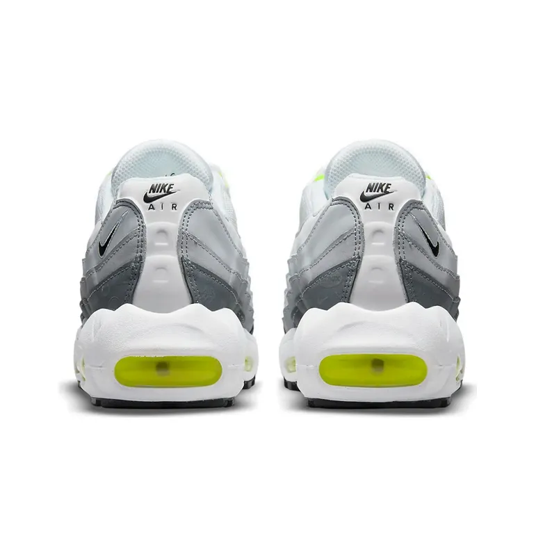 Nike Air Max 95 Recraft White Grey Volt GS-4