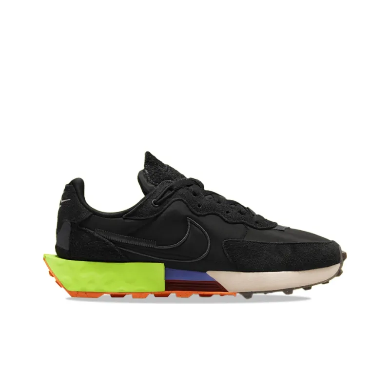 Nike Fontanka Waffle Black Volt Women's-1