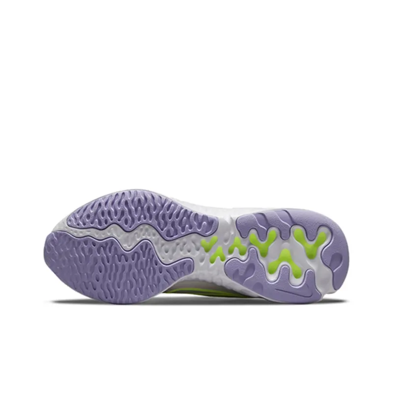 Nike Renew Run 2 Sneakers White/Yellow Women's-5