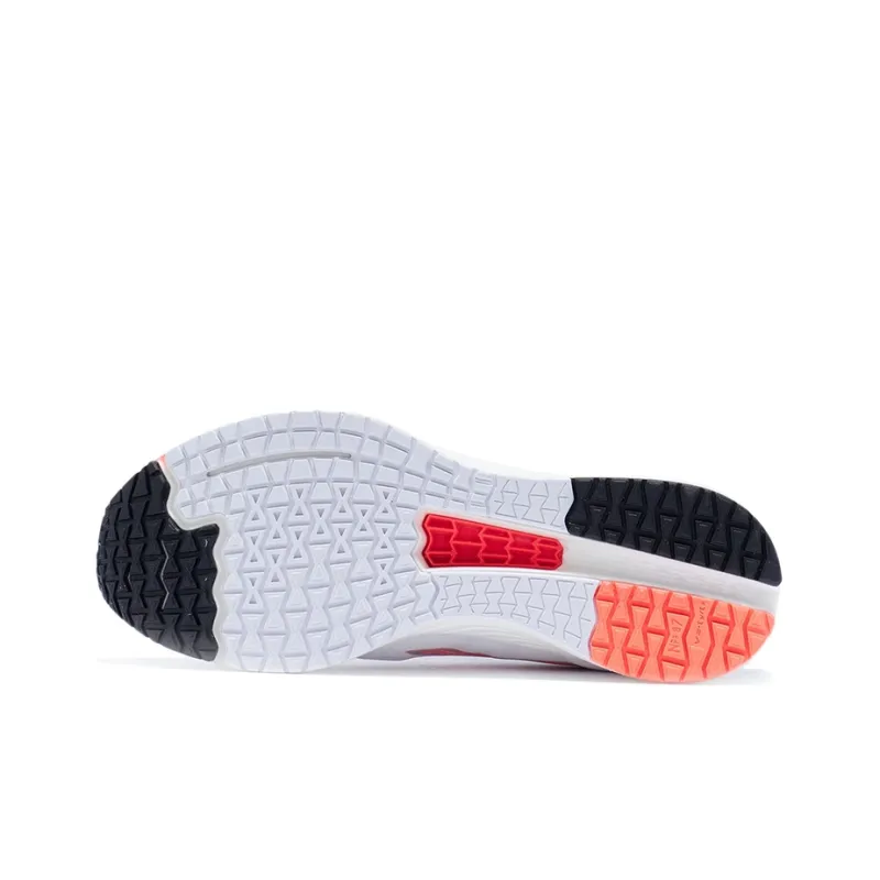 LiNing Red Hare 4 Cushioning, Slip Resistant, And Abrasion Resistant Low Top Running Shoes Women's White-4