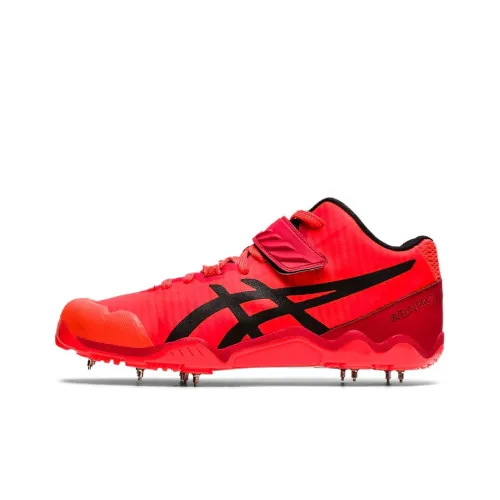 Asics JAVELIN PRO 2 Running Shoes Unisex Mid-Top Red