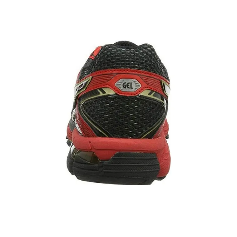 Asics Anti-Slip And Wear-Resistant Breathable Low-Top D Men's Black Red-4