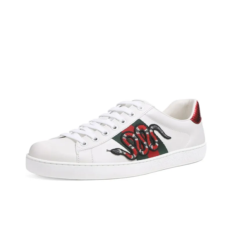 GUCCI Ace Embroidered 'Snake'-2