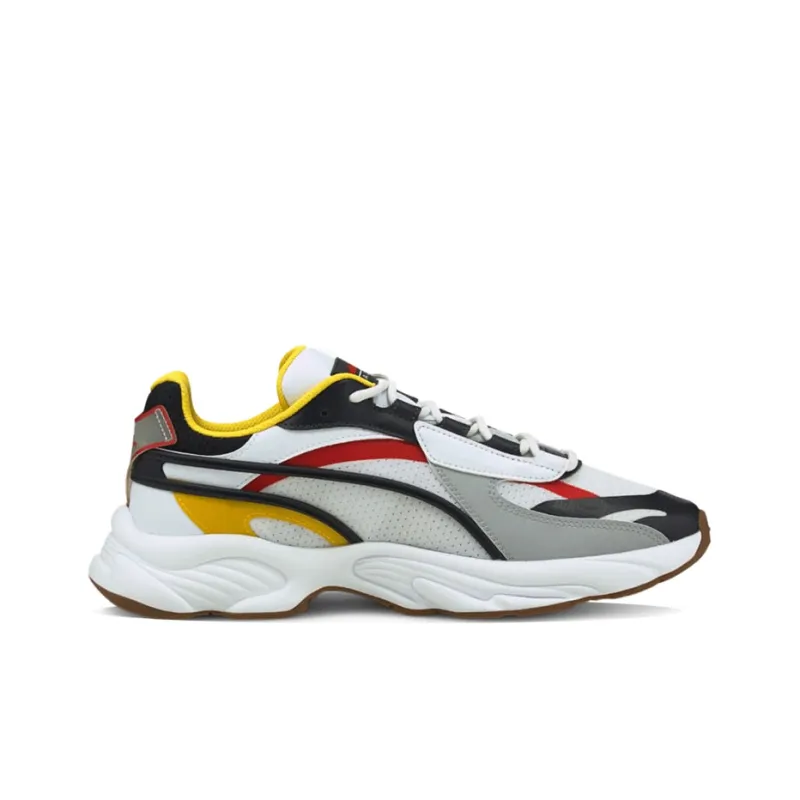 PUMA Rs Connect Casual Shoes Men Low Top White/Gray/Red/Black/Yellow-1