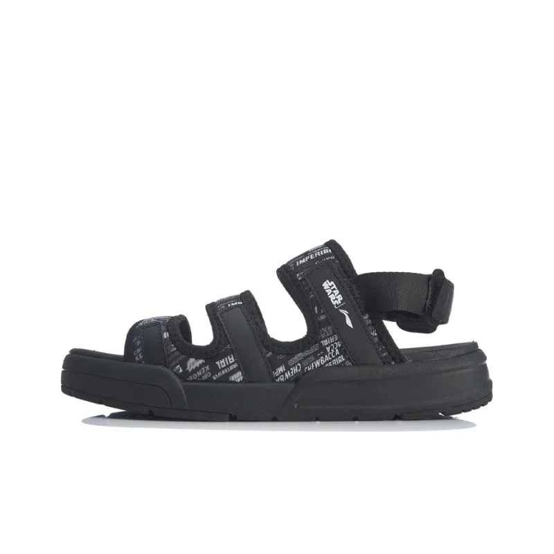 LiNing Disney Sports Sandals Standard Black-0