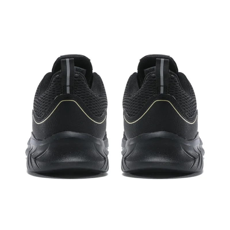 PEAK Qingyi Cushioning Anti-Slip Wear-Resistant Breathability Low-Top Running Shoes Men's Black-3