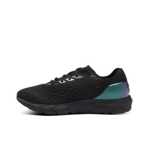 Under Armour Hovr Sonic 3 OS Cushioned Slip Resistant Abrasion Resistant Low Top Running Shoes Unisex Black